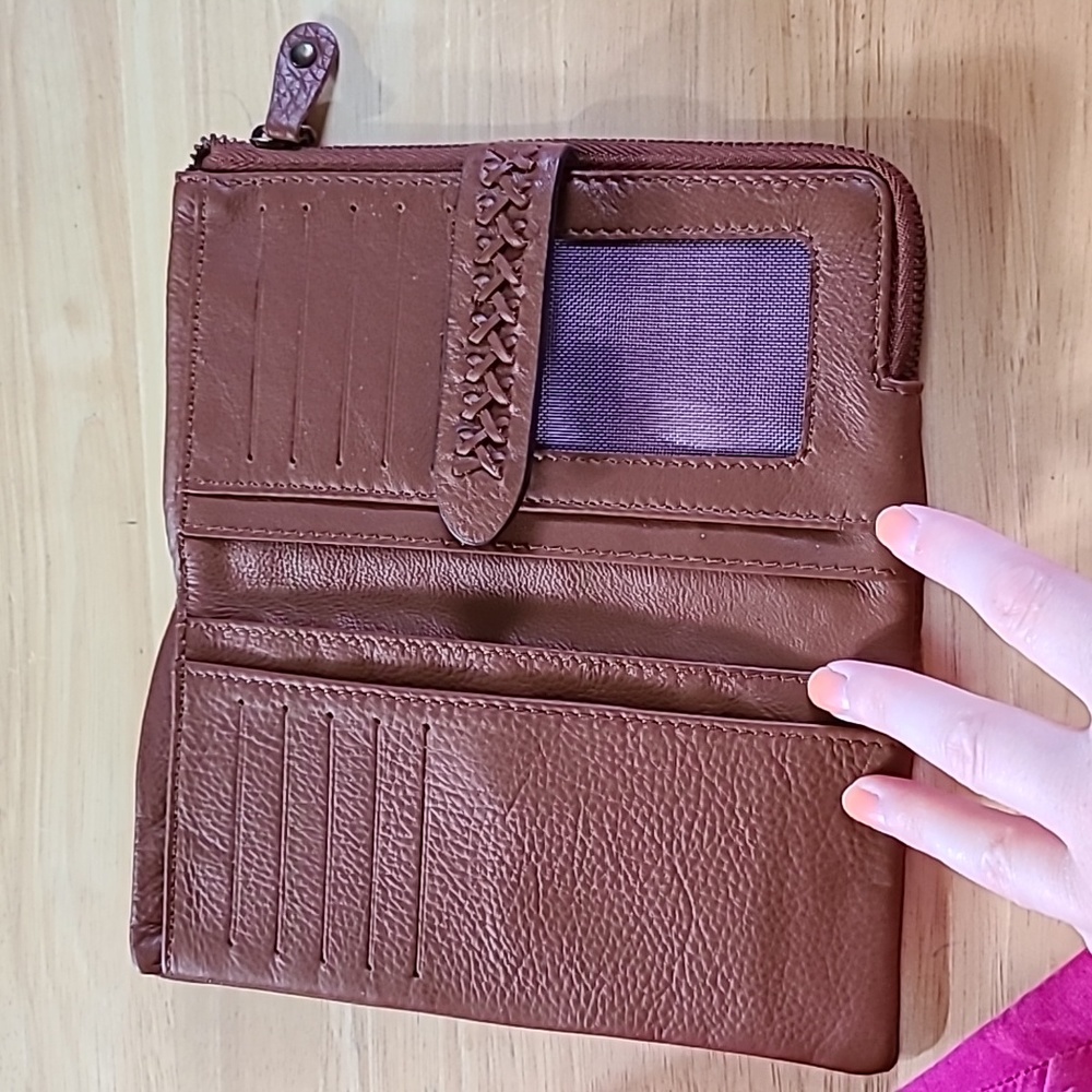 Pretty brown wallet - Picture 3 of 3
